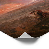 Vernichtung von Pompeji und Herculaneum Poster (Ecke)