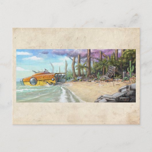 Vernichtungshafen - Postkarte (Vorderseite)