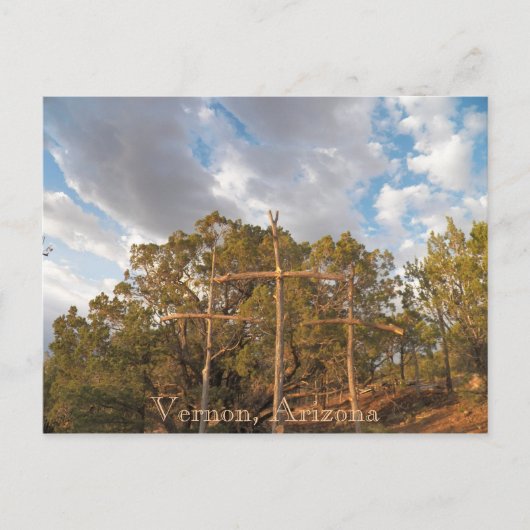 Vernon, Arizona Postkarte (Vorderseite)