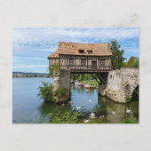 Vernon Old mill (vieux moulin) - Normandie, Frankr Postkarte (Vorderseite)