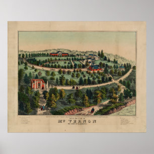 Vernon, Virginia (1859) Poster