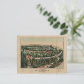 Vernon, Virginia (1859) Postkarte (Stehend Vorderseite)