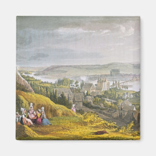 Vernon, "von den Ansichten über die Seine", Magnet