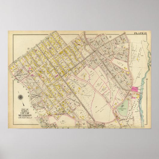 Vernon ward 1, New York Poster (Vorne)