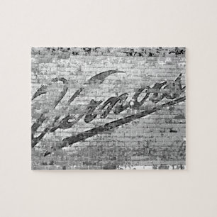 Vernors Wand Ann Arbor Michigan Vintage Backsteinm Puzzle