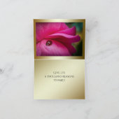 Vernunft ist ein Lächeln Karte (Innenseite)