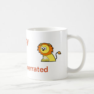 Vernunft ist überbewertet kaffeetasse