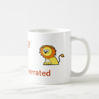 Vernunft ist überbewertet kaffeetasse