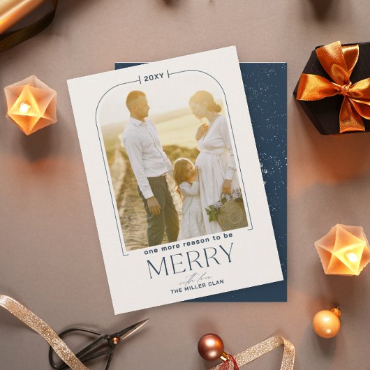 Vernunft Merry Navy Holiday Pregnancy Ankündigung