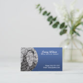 Vernünftige wirkliche Anwesen-Geschäfts-Karten Visitenkarte (Stehend Vorderseite)