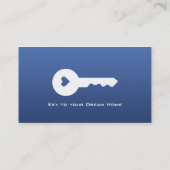 Vernünftige wirkliche Anwesen-Geschäfts-Karten Visitenkarte (Rückseite)