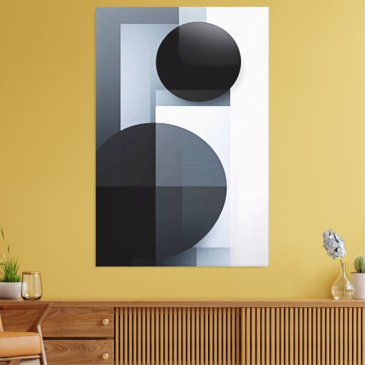 Vernunftläufe Leinwanddruck (Insitu (Wohnzimmer))