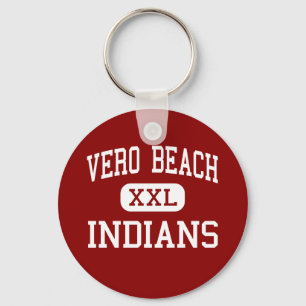 Vero Beach - amerikanischer Ureinwohner - hoch - Schlüsselanhänger