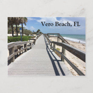 Vero Beach, FL Postkarte
