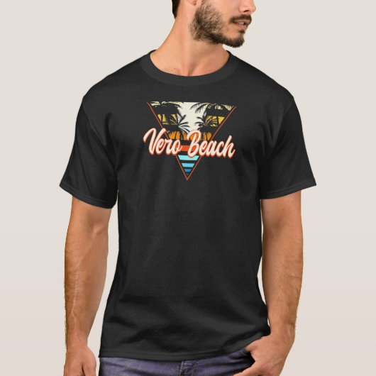 Vero Beach Florida Beach Fl Beach Bum Zero Beach T-Shirt (Vorderseite)