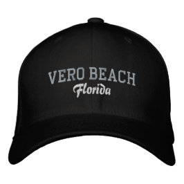 Vero Beach Florida bestickt mit Baseballhut Bestickte Baseballkappe