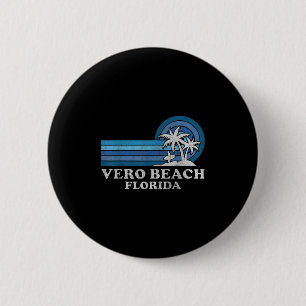 Vero Beach Florida Familien Sommerurlaub Vintage Button