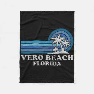 Vero Beach Florida Familien Sommerurlaub Vintage Fleecedecke