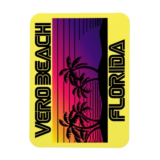 Vero Beach Florida Magnet (Vertikal)