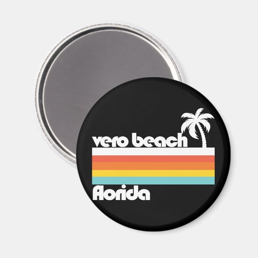 Vero Beach Florida Magnet (Vorderseite/Rückseite)
