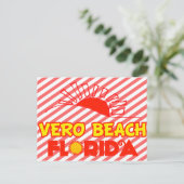 Vero Beach, Florida Postkarte (Stehend Vorderseite)