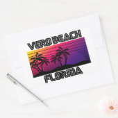 Vero Beach Florida Rechteckiger Aufkleber (Umschlag)