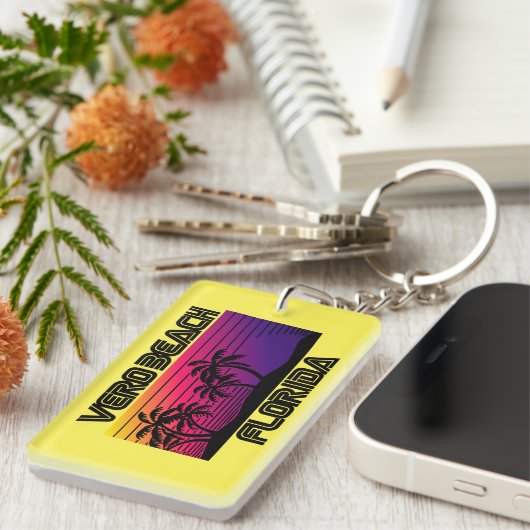 Vero Beach Florida Schlüsselanhänger (Vorderseite rechts)