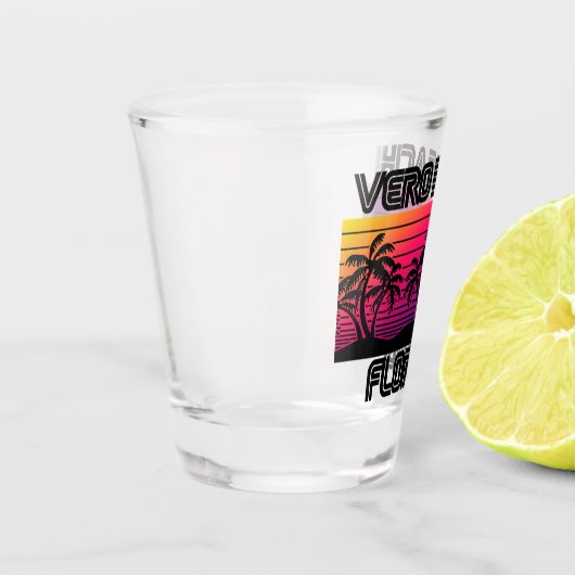 Vero Beach Florida Schnapsglas (Links)