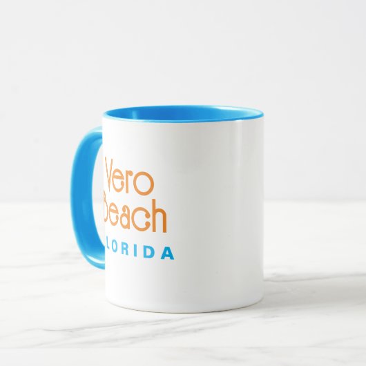 Vero Beach Florida Tasse (Vorderseite Links)