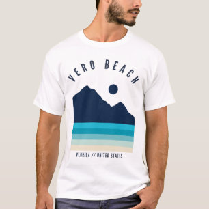 Vero Beach Florida United Staaten Retro Vintag T-Shirt