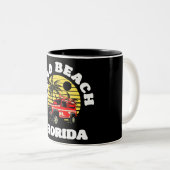 Vero Beach, Florida Zweifarbige Tasse (VorderseiteRechts)