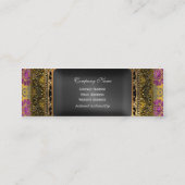 Verodart Porte dünnes elegantes berufliches Mini Visitenkarte (Rückseite)