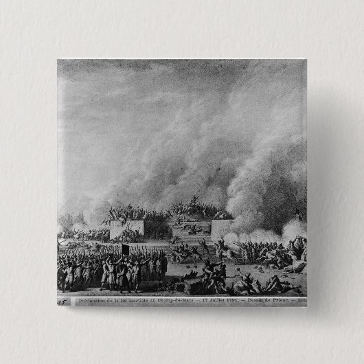 Veröffentlichen des Kriegsrechts an Button (Vorderseite)