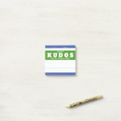 Veröffentlichen Sie die Auszeichnung "kudos Sales  Post-it Klebezettel (Auf Schreibtisch)