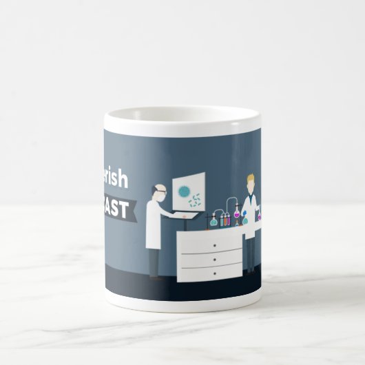 Veröffentlichen Sie, kommen Sie um oder Podcast Kaffeetasse (Mittel)