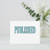 Veröffentlicht Postkarte (Stehend Vorderseite)