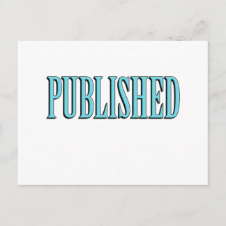 Veröffentlicht Postkarte