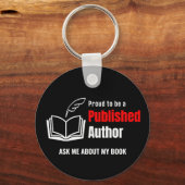 VERÖFFENTLICHTER AUTHOR SCHLÜSSELANHÄNGER (Rückseite)