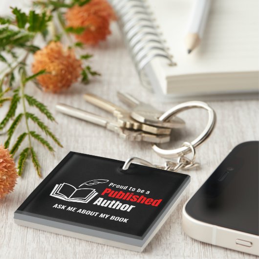 VERÖFFENTLICHTER AUTHOR SCHLÜSSELANHÄNGER (Vorderseite rechts)