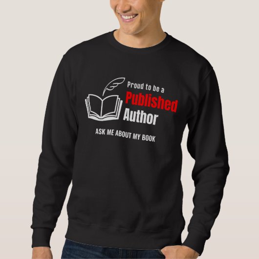 VERÖFFENTLICHTER AUTHOR SWEATSHIRT (Vorderseite)