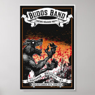 Veröffentlichung von Budos Band III-Datensätzen Poster