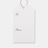 Veröffentlichung zum ersten Jahrestag Geschenkanhänger (Rückseite)