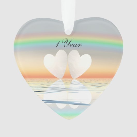 Veröffentlichung zum ersten Jahrestag Ornament (Vorderseite)