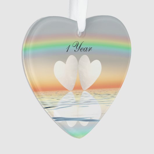 Veröffentlichung zum ersten Jahrestag Ornament (Vorderseite)