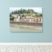 Verona Castel San Pietro Blick Leinwand (Insitu (Holzboden))