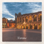 Verona Glasuntersetzer (Vorderseite)