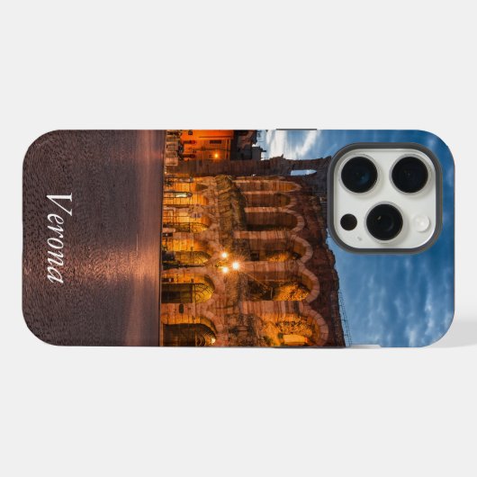 Verona iPhone Hülle (Rückseite (Horizontal))