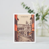Verona Italien Berühmter Reiseort Postkarte (Stehend Vorderseite)