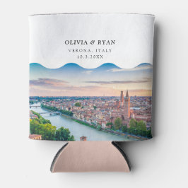 Verona Italien Gastgeschenk Hochzeit Custom Dosenkühler