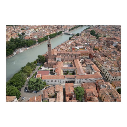 Verona Italien Poster (Vorderseite)